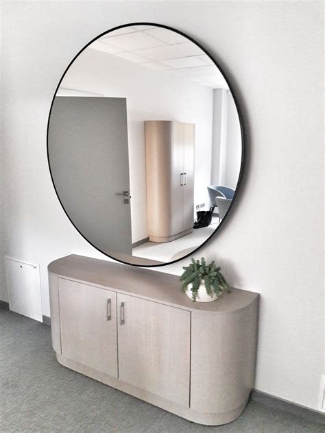 extra large round mirror 150cm.